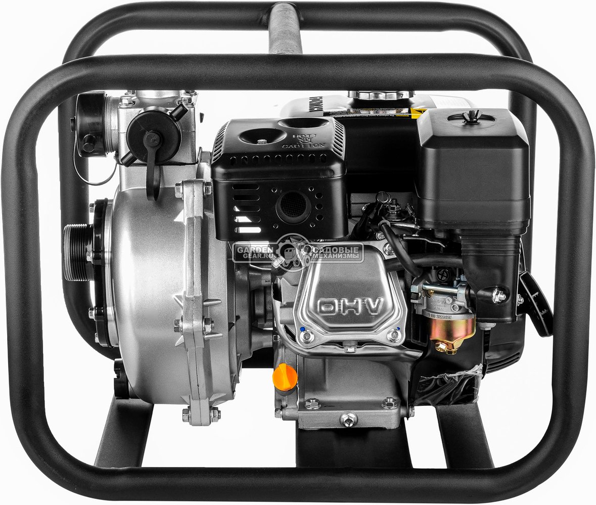 Мотопомпа бензиновая Hyundai HYH 50 пожарная высоконапорная (PRC, Hyundai, 208 куб.см., 500 л/мин, 2&quot;, 65 м, 26.3 кг)