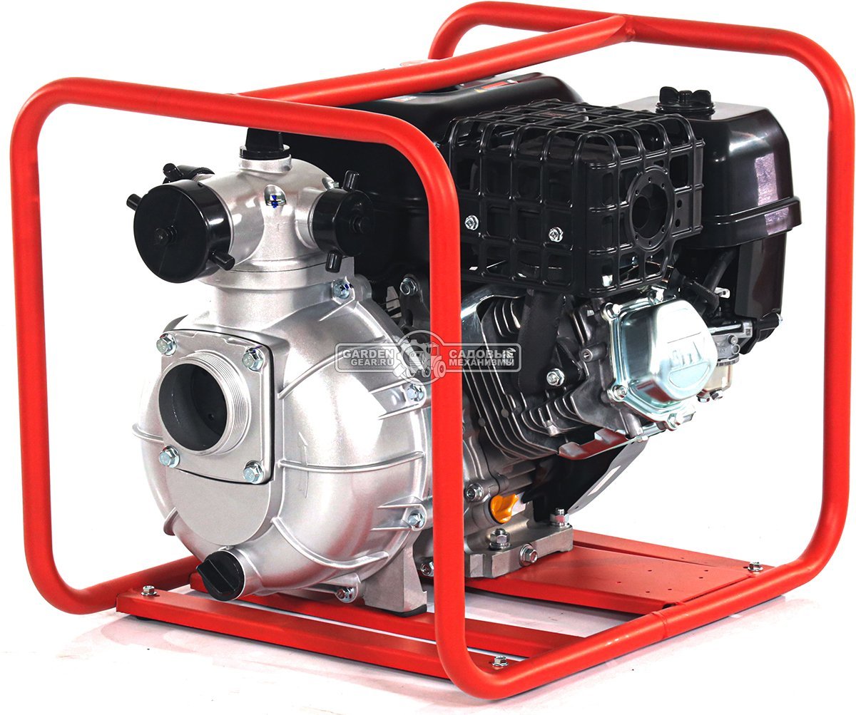 Мотопомпа бензиновая EVOline HG 30 пожарная высоконапорная (PRC, Zongshen GB420, 420 куб.см., 750 л/мин., 75 м., 3", 48 кг.)