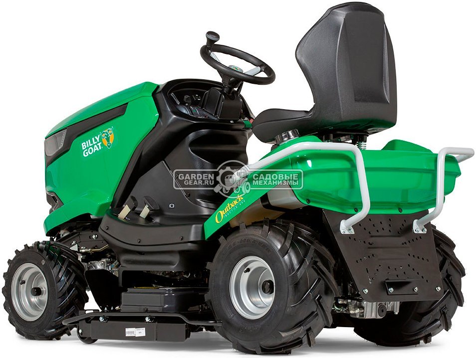 Садовый трактор для кошения высокой травы Billy Goat BCT4323BCE 4WD (CZE, 110 см, B&S 8260 CXi V-Twin, 724 см3, задний выброс, гидростатика, 338 кг)