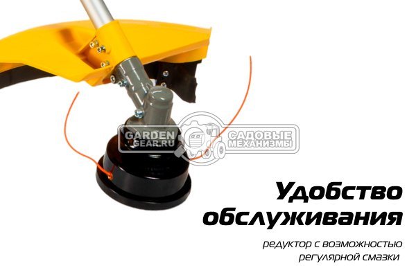Бензокоса Champion T443S-2 (PRC, 42.7 куб.см., 1.25 кВт/1.7 л.с., диск 40T/255 + леска 2.4 мм, неразборная, 7.8 кг)