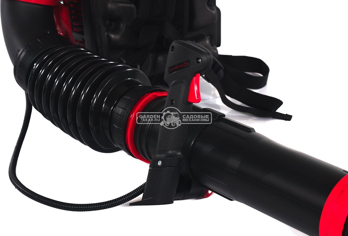 Воздуходувка бензиновая ранцевая Интерскол ВБ 76 (PRC, 75.6 куб.см.,82 м/с, 1760 м3/ч, 12.4 кг)