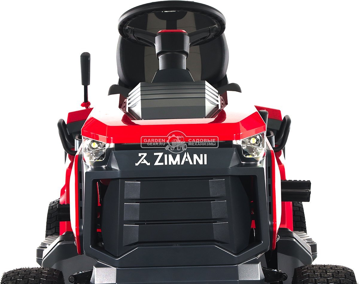 Садовый трактор ZimAni TC97HLD (PRC, Loncin 452 куб.см., гидростатика, дифференциал, травосбор. 320 л, шир. кошения 97 см, LED панель, 190 кг)