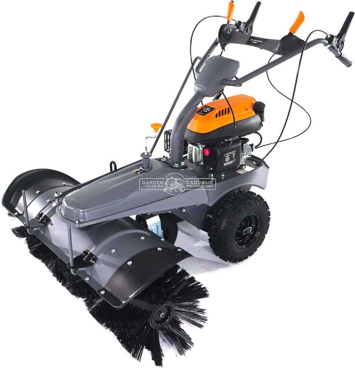 Подметальная машина Villartec S50100 (PRC, Zongshen, 173 см3, ширина 100 см., диаметр 35 см., 3 вперед / 1 назад, 79 кг)