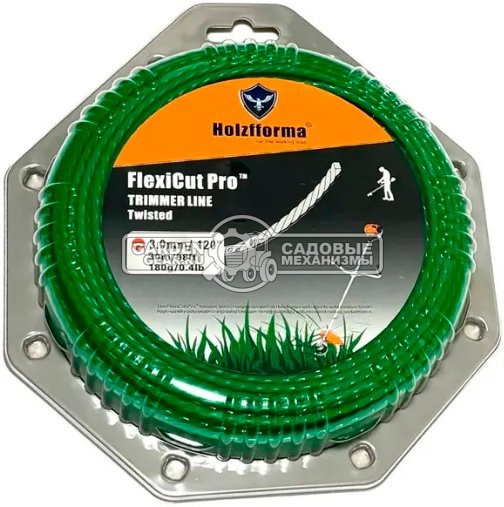 Леска Holzfforma FlexiCut Pro 3,0 мм, 30 м, витая