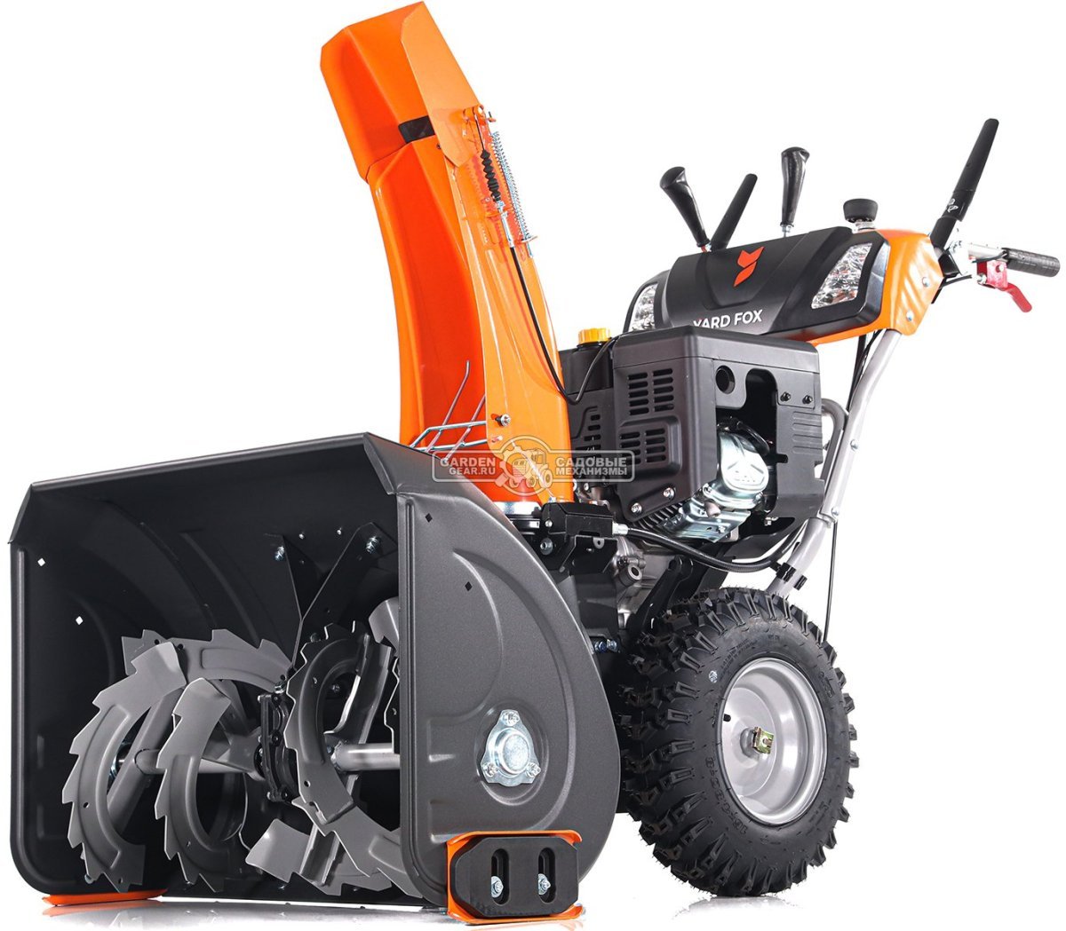 Снегоуборщик Yard Fox 7654E Pro (PRC, 76 см, Loncin, 302 см3, эл/стартер 220В, фара, подогрев рукояток, скорости 6/2, 108 кг)