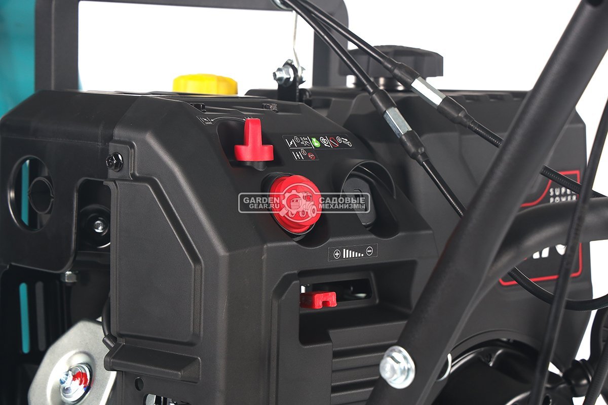 Снегоуборщик Steviman SXT-72 гусеничный (RUS, 72 см, Rato 301 см3, эл/стартер 220В, фара, скорости 6/2, 102 кг)