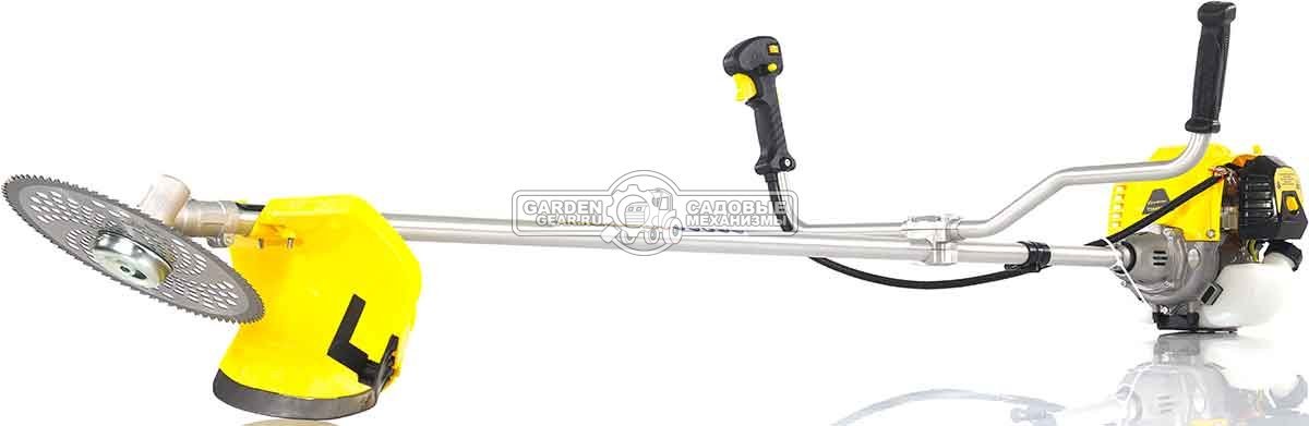 Бензокоса Champion T394FS-2 4-х тактная (PRC, 38.9 см3, 1.2 кВт/1.63 л.с., диск 80Т/255 + леска 2.4 мм, неразборная, 7.7 кг)