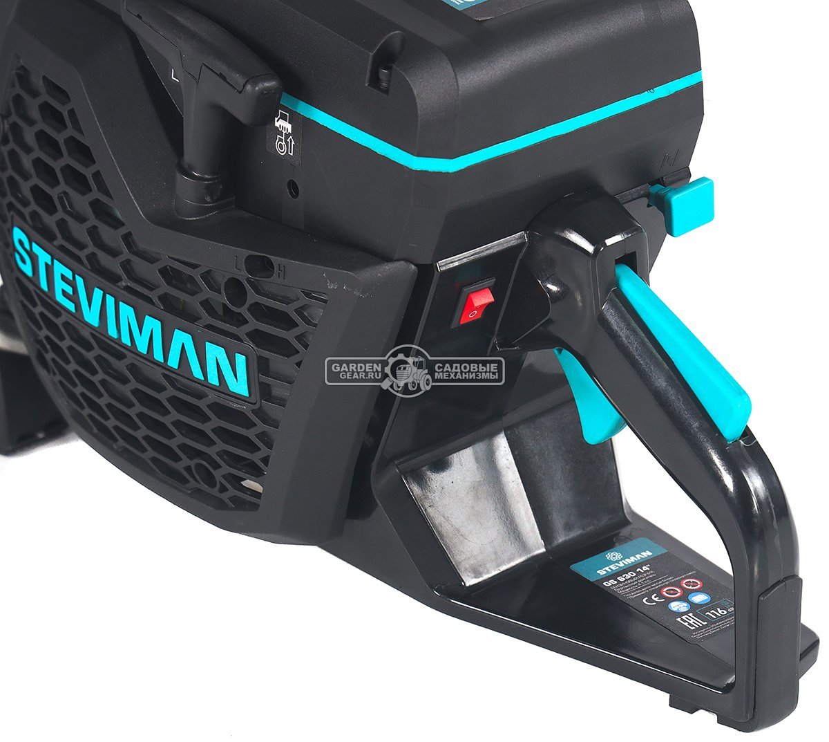 Бензорез Steviman GS630 14" (PRC, 65.4 см3, 4.2 л.с., диаметр круга 350 мм, 9.2 кг)