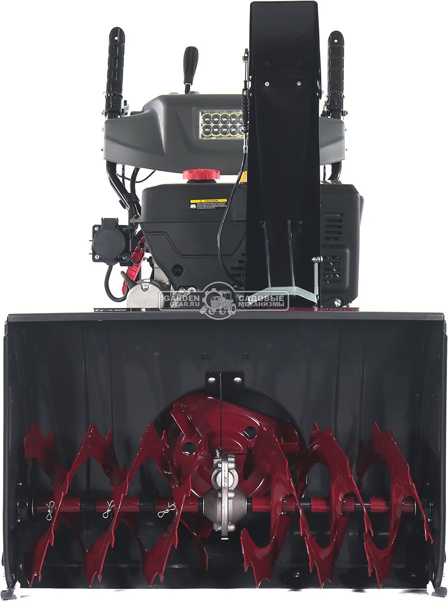 Снегоуборщик Evoline SBG 760 LE (PRC, 76 см, Loncin, 420 см3, эл/стартер 220В, фара, автоматич. дифференциал, скорости 6/2, подогр. рукояток,130 кг)