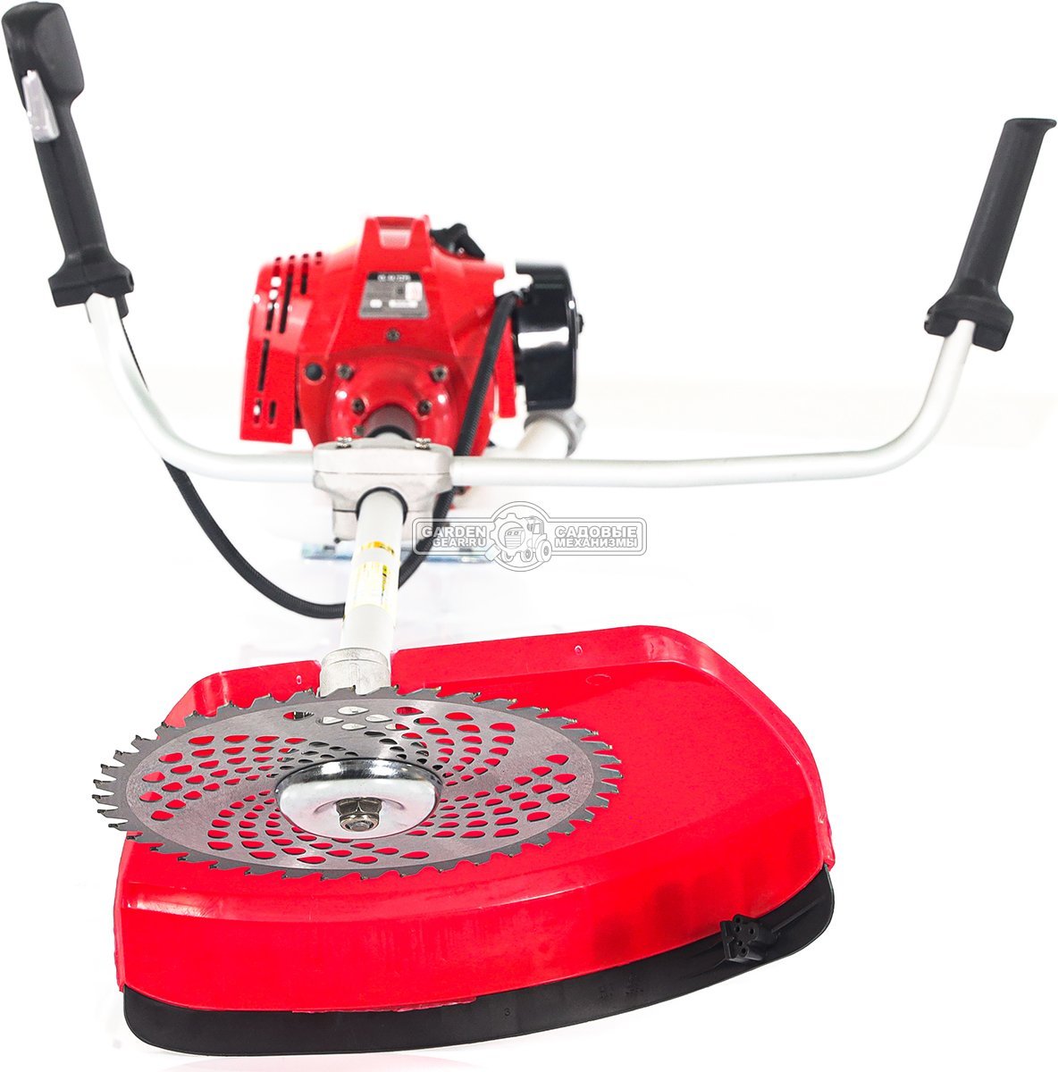 Бензокоса Интерскол КБ 44/52РВ Эксперт (RUS, 52 куб.см., 1.6 кВт/2.2 л.с., леска 2.4 мм + 40Т диск 255 мм, Т-рукоятка, 7.0 кг)