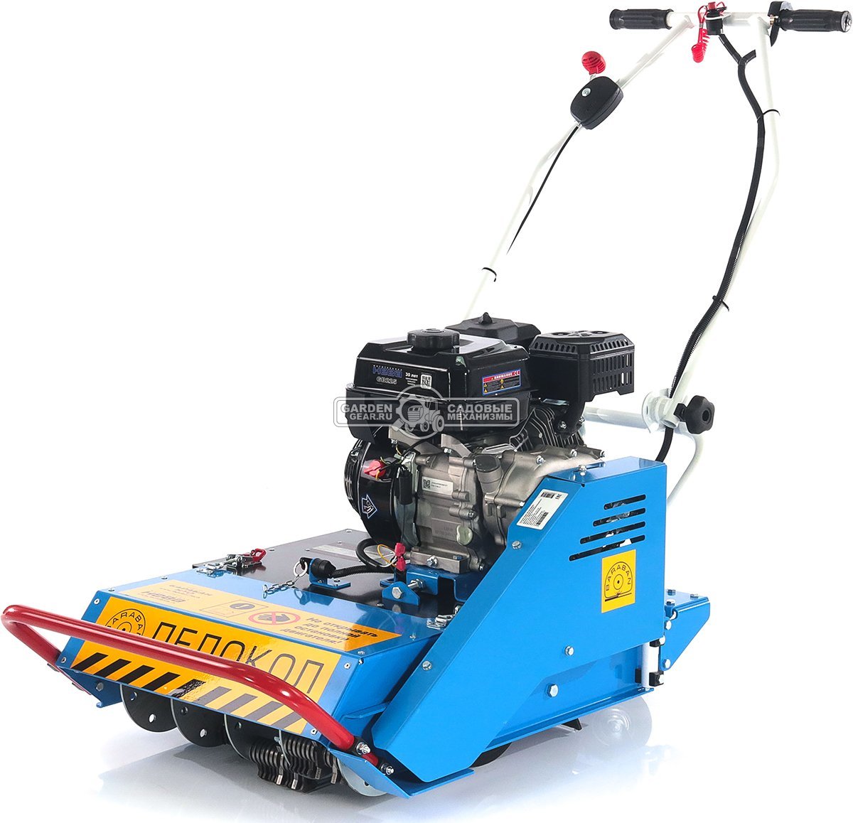 Ледокол тротуарный Нева ЛК1-ZS универсальный V4.6 (RUS, 45 см, Zongshen, 225 см3, элементы 10 грубой + 120 деликатной очистки, 78 кг.)