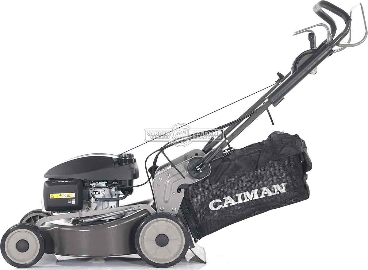 Газонокосилка бензиновая Caiman Ferro 47HV (RUS, 47 см, Honda GCVx 145, 146 см3, сталь, 4 в 1, 50 л, 41.2 кг)