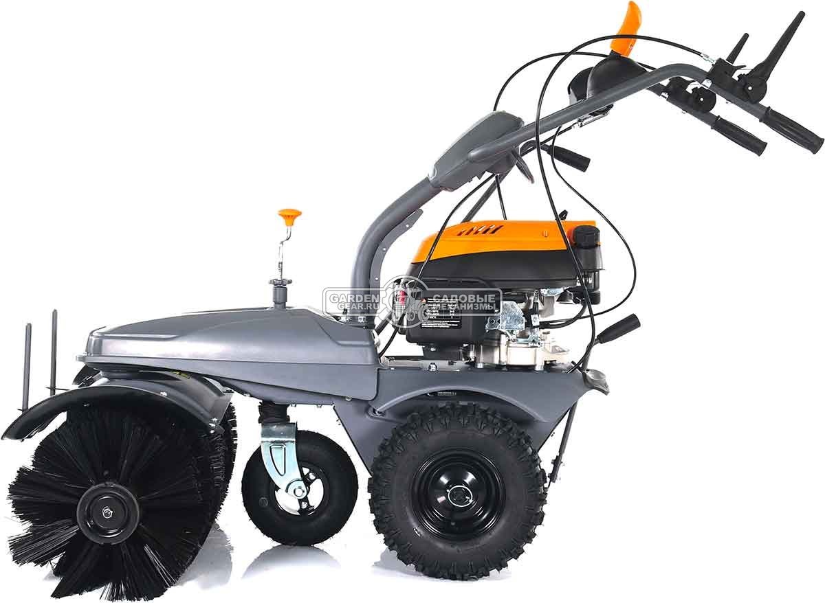 Подметальная машина Villartec S50100 (PRC, Zongshen, 173 см3, ширина 100 см., диаметр 35 см., 3 вперед / 1 назад, 79 кг)