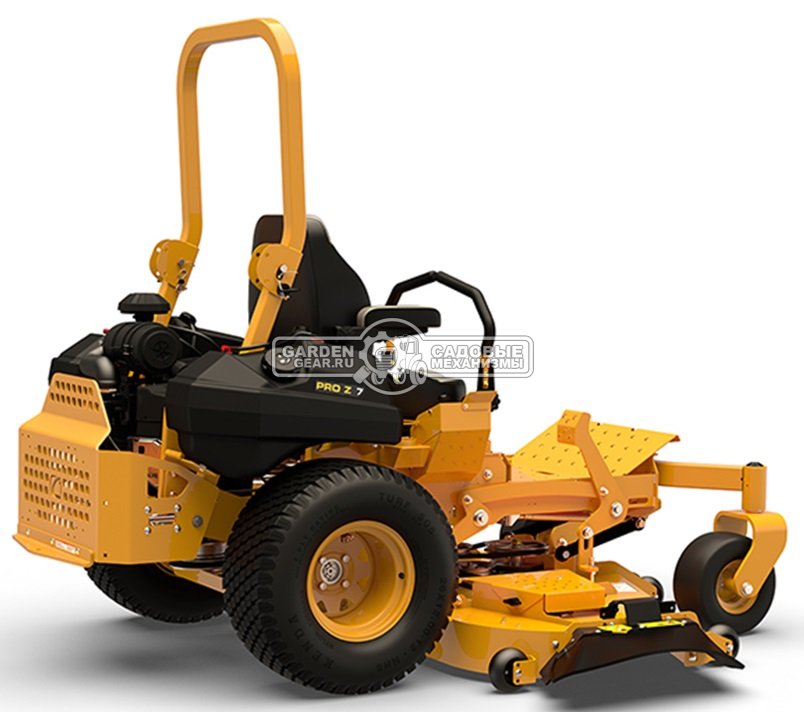 Садовый райдер Cub Cadet Z7 183 с нулевым радиусом разворота (USA, Kawasaki, V-Twin, 999 куб.см., гидростатика, ширина кошения 183 см., 732 кг.)