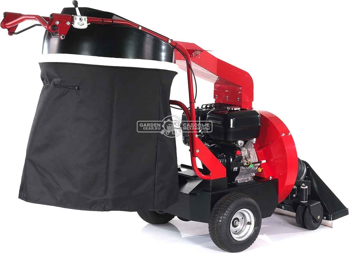 Садовый пылесос бензиновый TOSS LV-250 самоходный (RUS, 74 см., Evoline / Zongshen GB270, мусоросборник 290 л., 90 кг.)