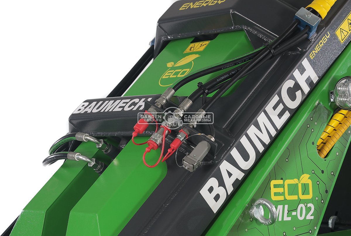 Универсальная машина мини-погрузчик Baumech ML-02 Eco с электродвигателем