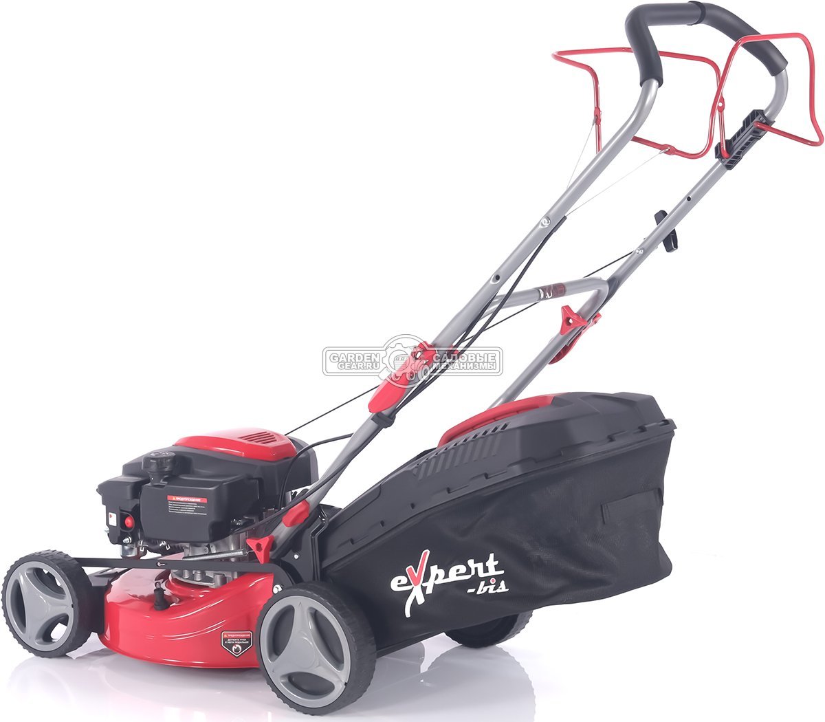 Газонокосилка бензиновая Expert-bis L43S (PRC, 43 см, Ducar 150 см3, сталь, 4 в 1, 55 л, 24 кг)