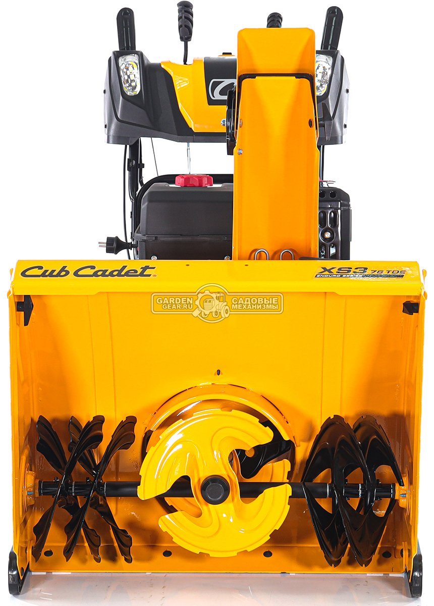 Снегоуборщик Cub Cadet XS3 76 TDE трехступенчатый (USA, 76 см, ThorX, 420 см3, эл/стартер 220В, LED фара, 3-х угольные гусеницы, 125 кг)