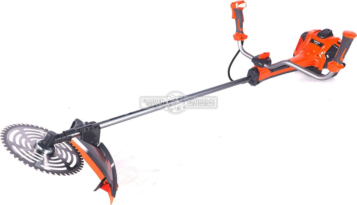 Бензокоса Daewoo DABC 620 Pro Industrial (PRC, 58.2 куб.см., 2.6 кВт/3.5 л.с., леска 3.0 мм + диск 305 мм, T-рукоятка, Easy Start, 10.2 кг)