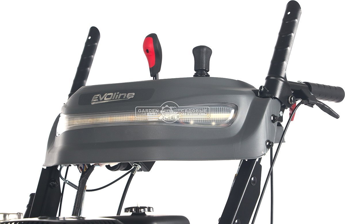Снегоуборщик Evoline SBG 810 THE Hydro (PRC, 81 см, Honda GX390, 390 см3, эл/стартер от АКБ 12В, дифференциал, фара, 120 кг)