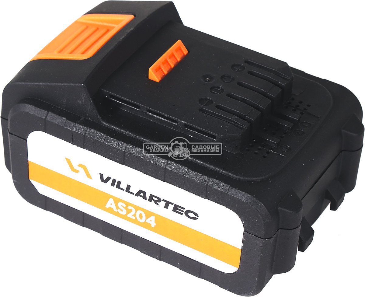 Аккумулятор Villartec AS204 (Li-ion 20В, 4 А/ч)