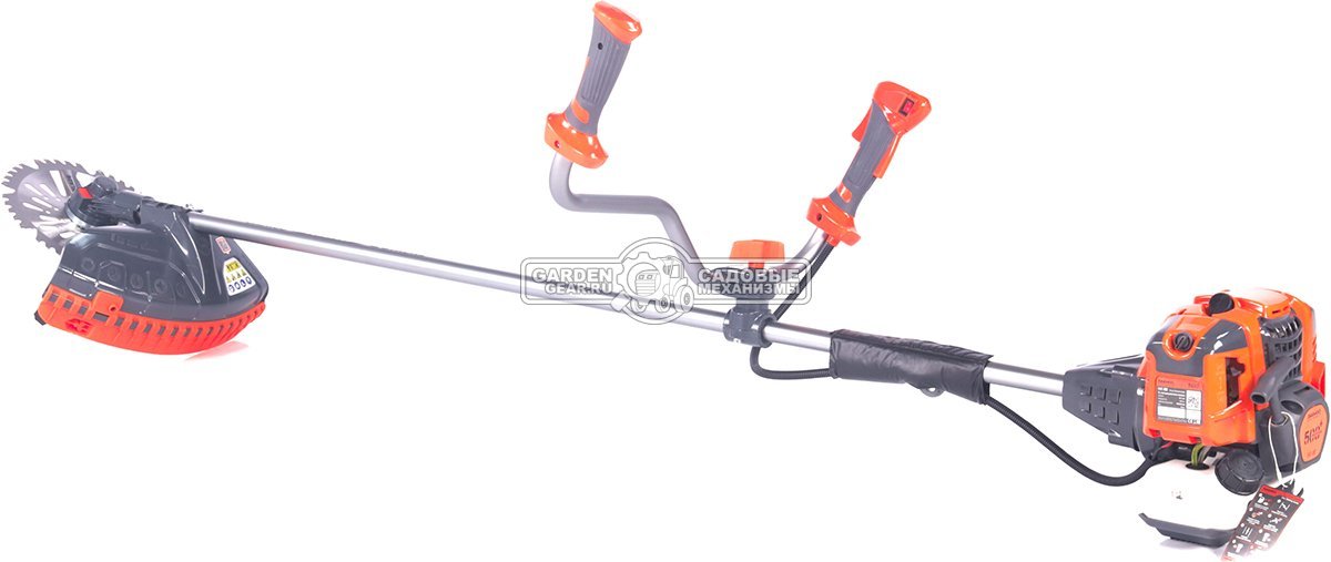 Бензокоса Daewoo DABC 450 Industrial (PRC, 42.7 куб.см., 1.5 кВт/2.0 л.с., леска 3.0 мм + диск Fast Cut, T-рукоятка, Easy Start, 9.2 кг)