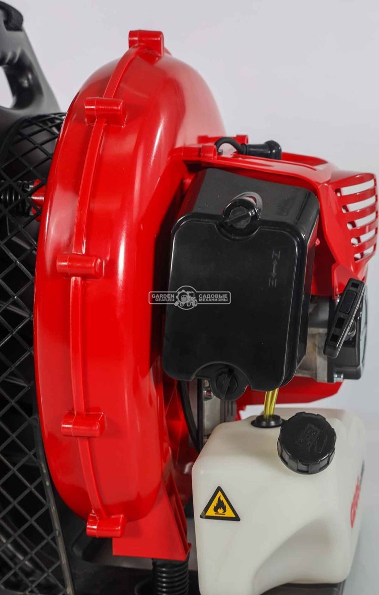 Воздуходувка бензиновая ранцевая Geos Max BPB 380 (PRC, Kasey 79.4 куб.см., 3.3 кВт/4.5 л.с.,1656 м3/ч, 87 м/с, 11.5 кг)