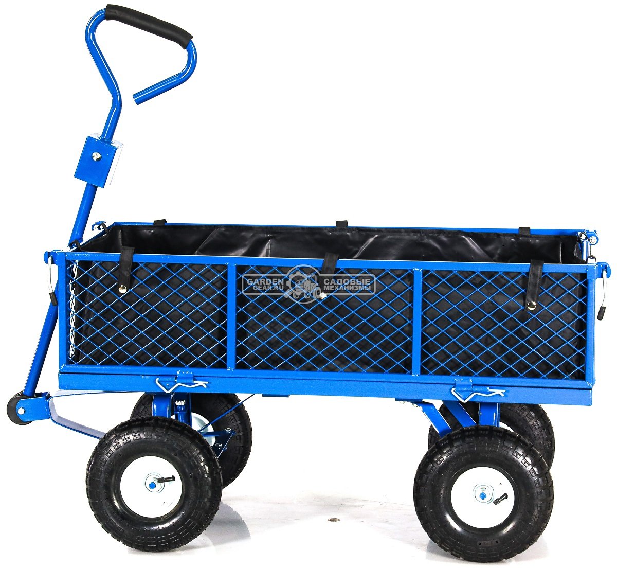Тележка садовая Haitec HT-GW350 (4 колеса, кузов 104х50,5х20 см., грузоподъемность 350 кг, 19,6 кг.)
