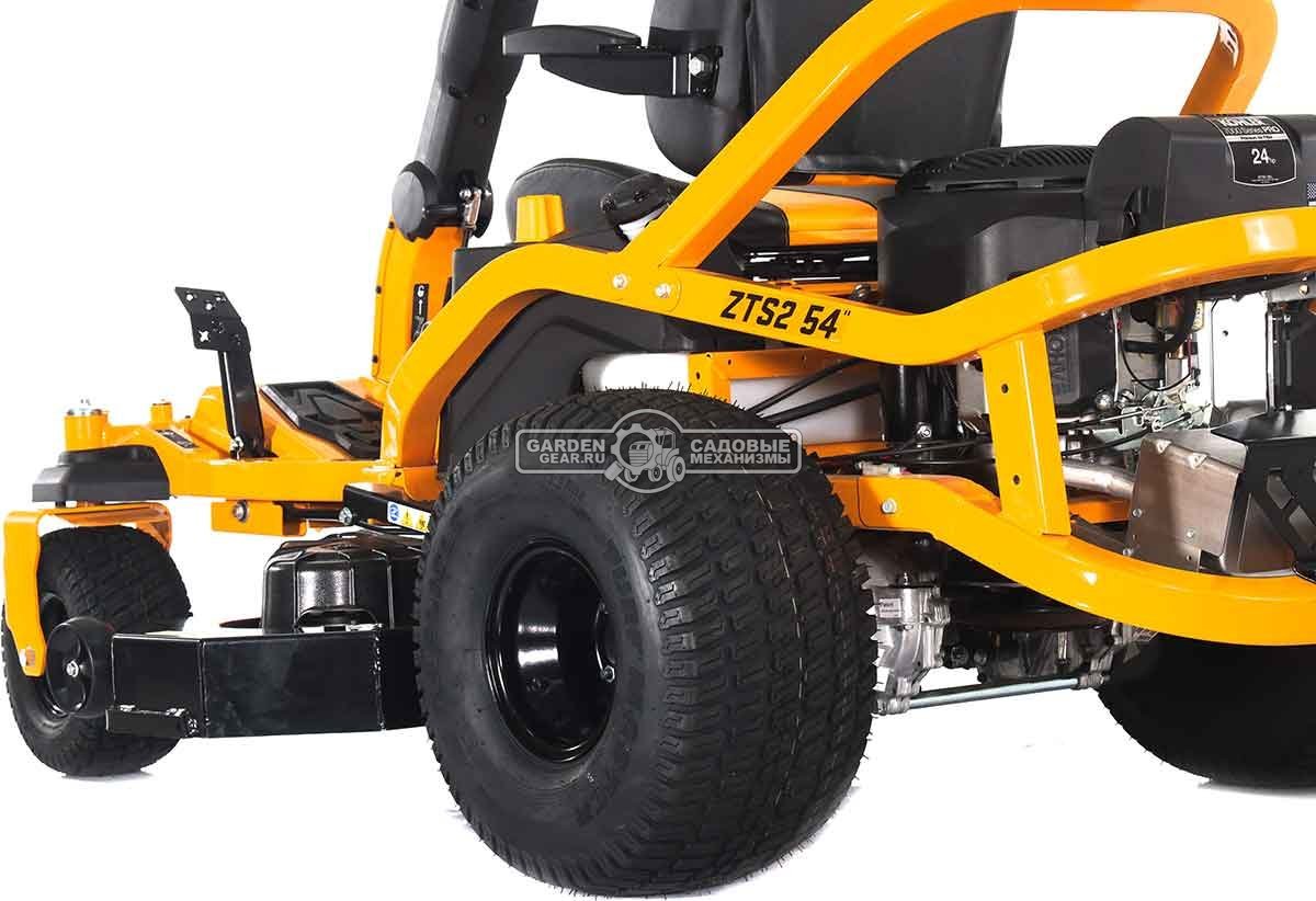 Садовый райдер Cub Cadet ZTS2 54 Ultima с нулевым радиусом разворота (USA, Kohler KT735, V-Twin, 725 куб.см., гидростатика, ширина 137 см., 265 кг.)