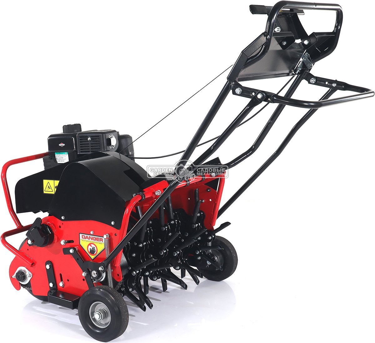 Аэратор бензиновый Zimani Lawn Core 26 (PRC, 66 см, B&S XR 6.5 л.с., сталь, прикаточный валик + пустотелые трубки, 130 кг)