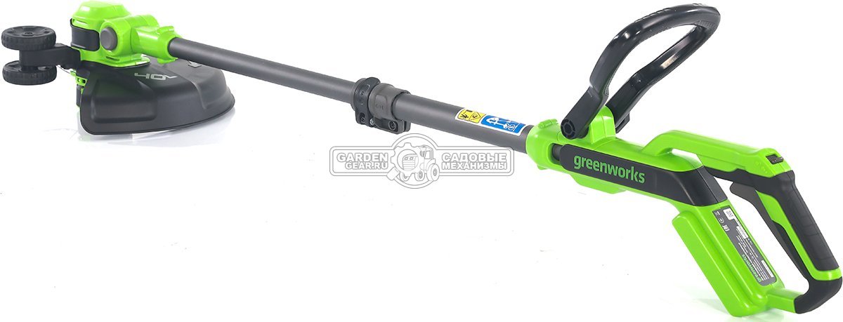 Триммер аккумуляторный GreenWorks G40LT331 c АКБ 2 А/ч и ЗУ (PRC, 40В, леска 1.65 мм, 4.1 кг)