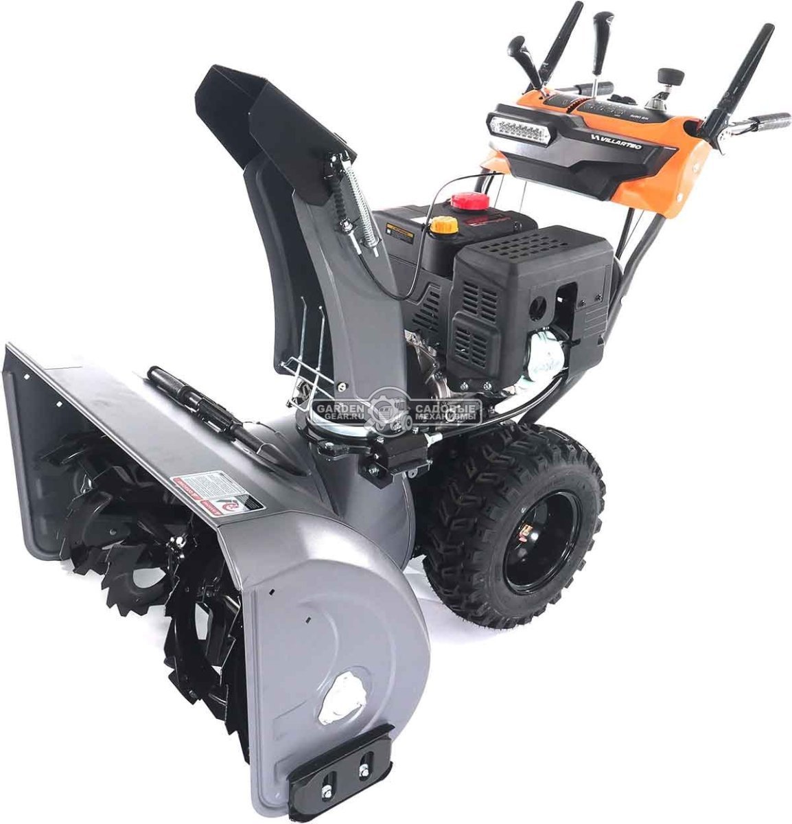 Снегоуборщик Villartec WB1387E (PRC, 86 см, Loncin, 375 см3, эл/стартер 220В, фара, подогрев рукояток, дифференциал, скорости 6/2, 127 кг)