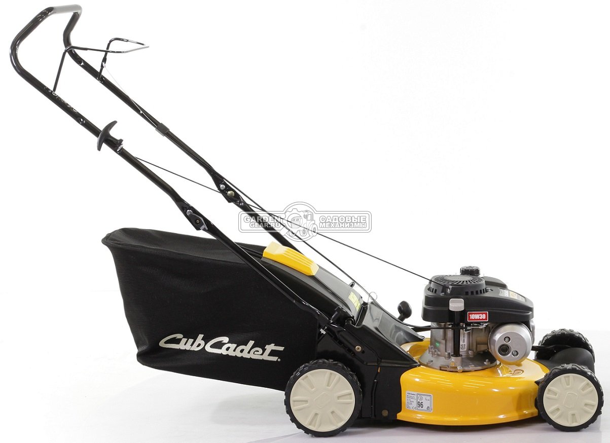 Газонокосилка бензиновая несамоходная Cub Cadet LM1 CP46 (HUN, 46 см., Cub Cadet 45 OHV, 140 куб.см., сталь, 60 л., 2 в 1, 26 кг.)