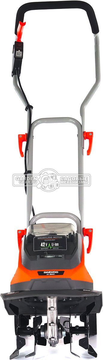 Культиватор аккумуляторный Daewoo DAT 3042Li без АКБ и ЗУ (PRC, BL 2х21В, 30 см, 11 кг)
