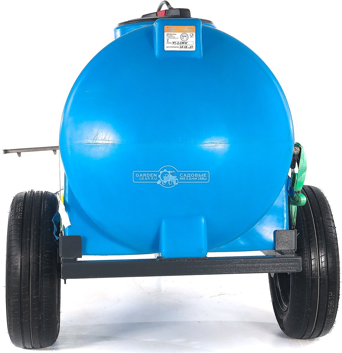 Мойка высокого давления Baumech 120 см., 7 форсунок, выносной пистолет 15 м., давление 200 бар, макс. поток 16 л., объём бака 500 л., 204 кг.