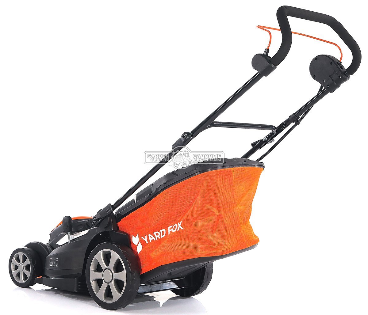 Газонокосилка аккумуляторная Yard Fox EL4045B SET с АКБ 4.0 А/ч и ЗУ (PRC, BL 40В, пластик, 34 см, 45 л, 10 кг)