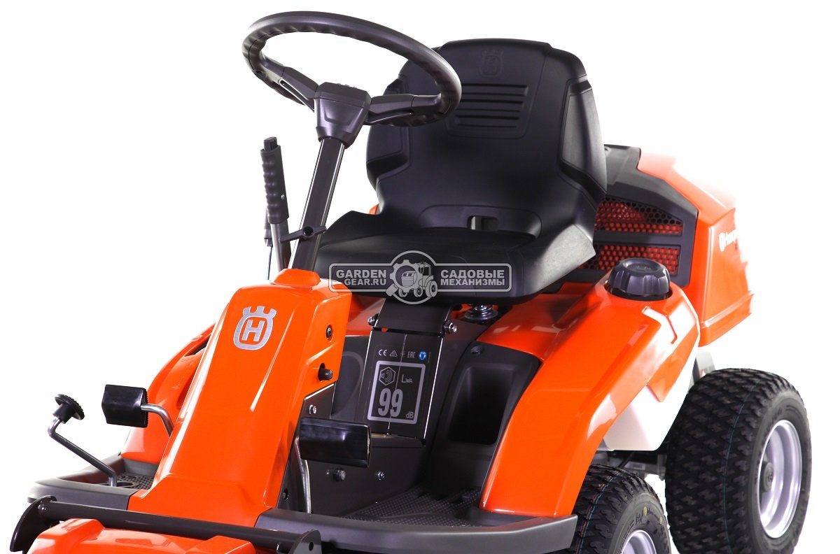 Садовый райдер Husqvarna R 214C с декой 94 см. (POL, Husqvarna HS 413AE, 413 куб.см., гидростатика, 228 кг.)