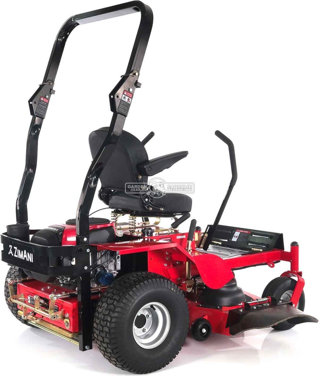 Садовый райдер ZimAni XT5 127 H-Pro с усиленной декой с нулевым радиусом разворота (PRC, Honda GXV690, 688 куб.см, гидростатика, 127 см, 450 кг)