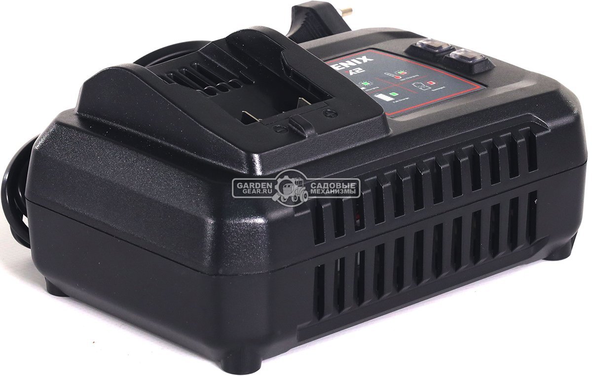 Зарядное устройство Senix CHQX2-M-EU быстрой зарядки для аккумуляторов 18В (6А)