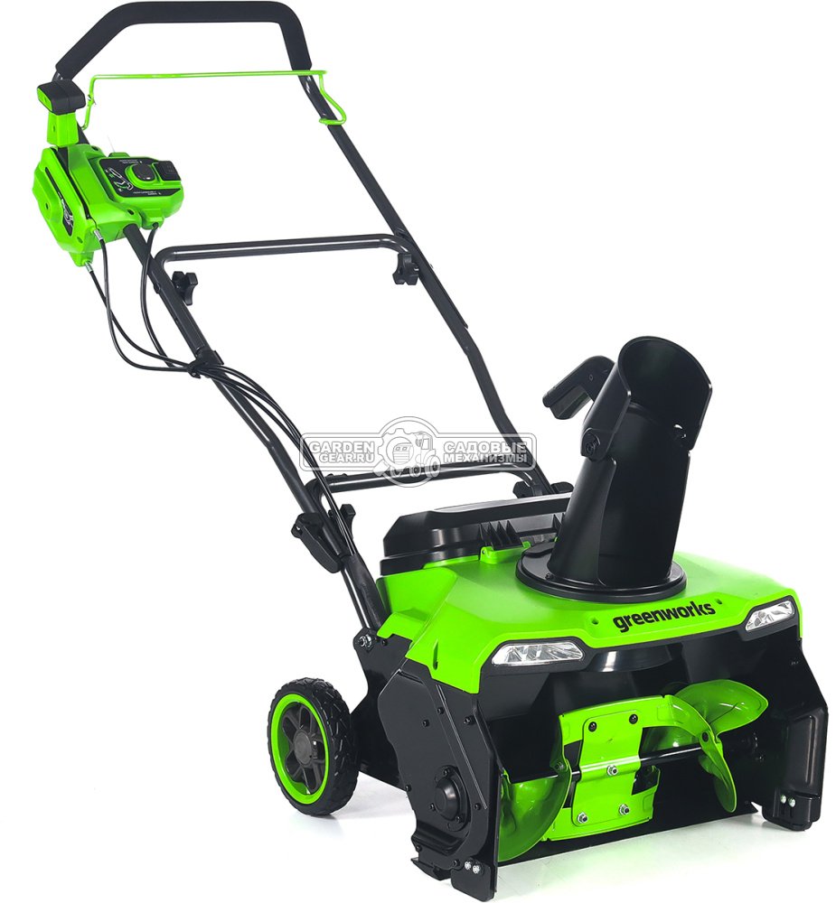 Аккумуляторный снегоуборщик GreenWorks GD40STX2