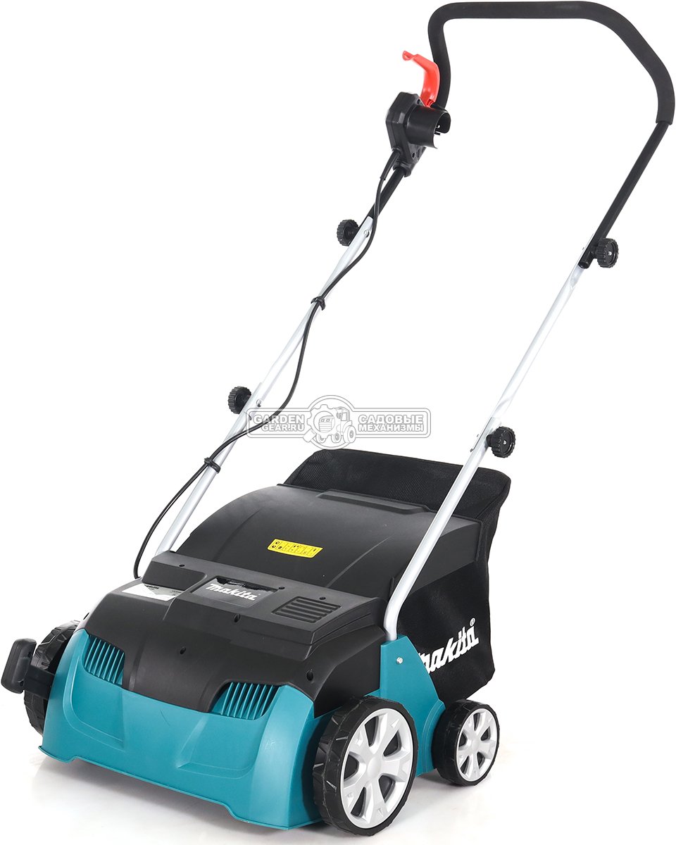 Вертикуттер - аэратор электрический Makita UV3200 (PRC, 1300 Вт, 32 см, ножи, пластик, 30 л, 12 кг)