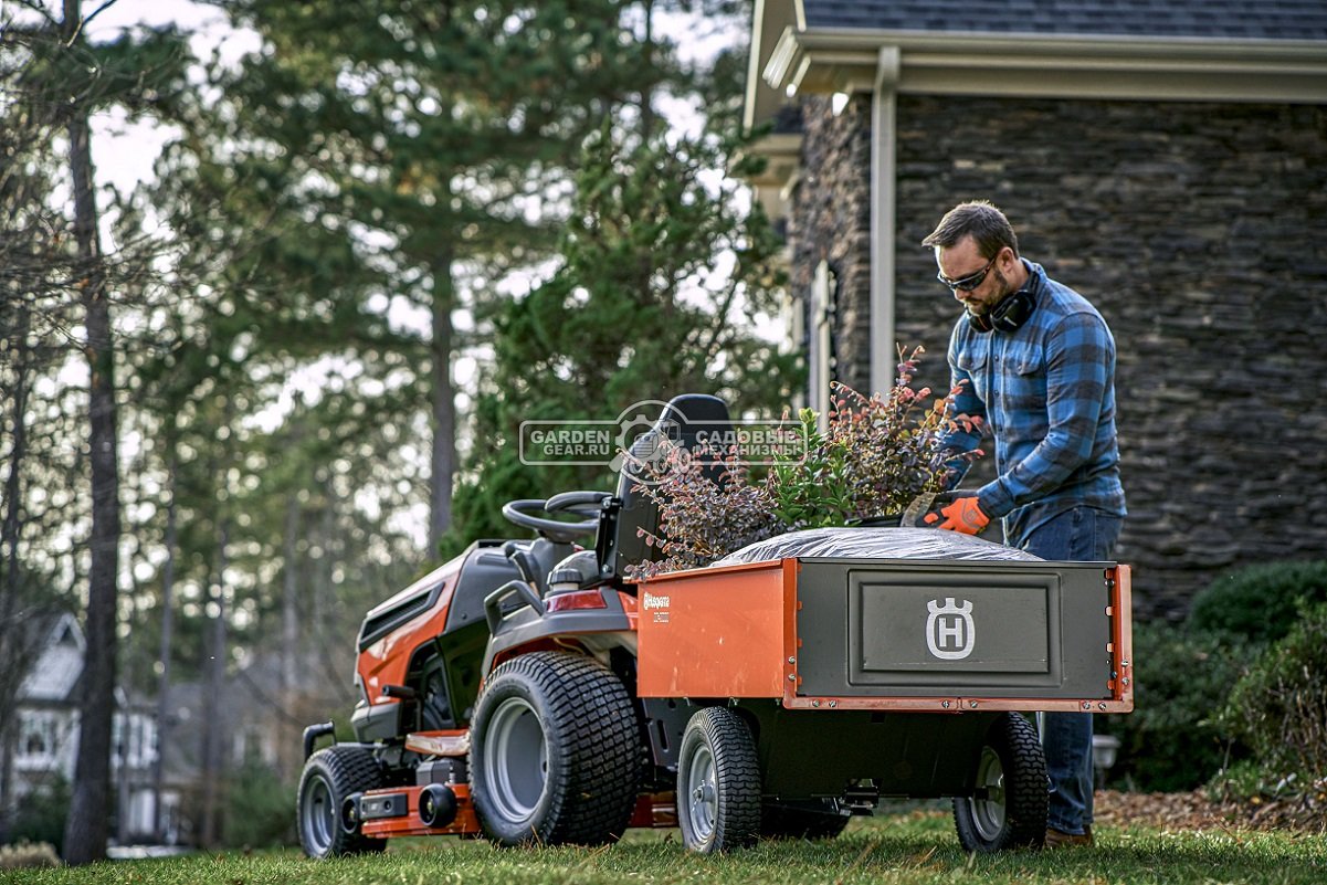 Садовый трактор Husqvarna TS 348XD с блокировкой дифференциала - купить,  цена - , отзывы, инструкция и фото в интернет-магазине Садовые Механизмы.