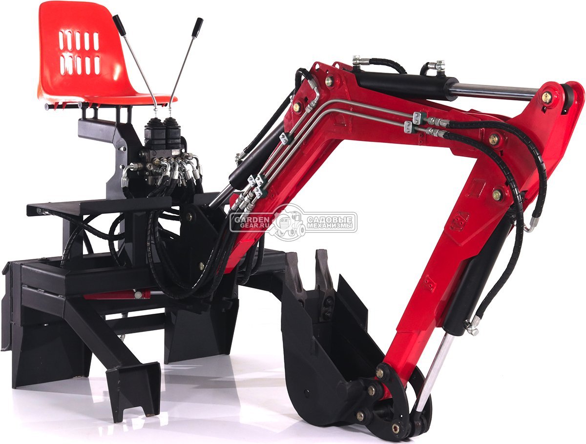 Экскаватор навесной RED для мини-погрузчика 348 кг.
