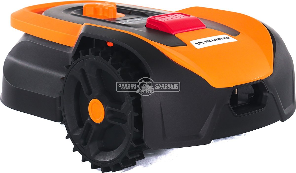 Газонокосилка робот Villartec MI 302 (площадь газона до 400 м2, 16 см, 20 В, 2.0 А/ч)