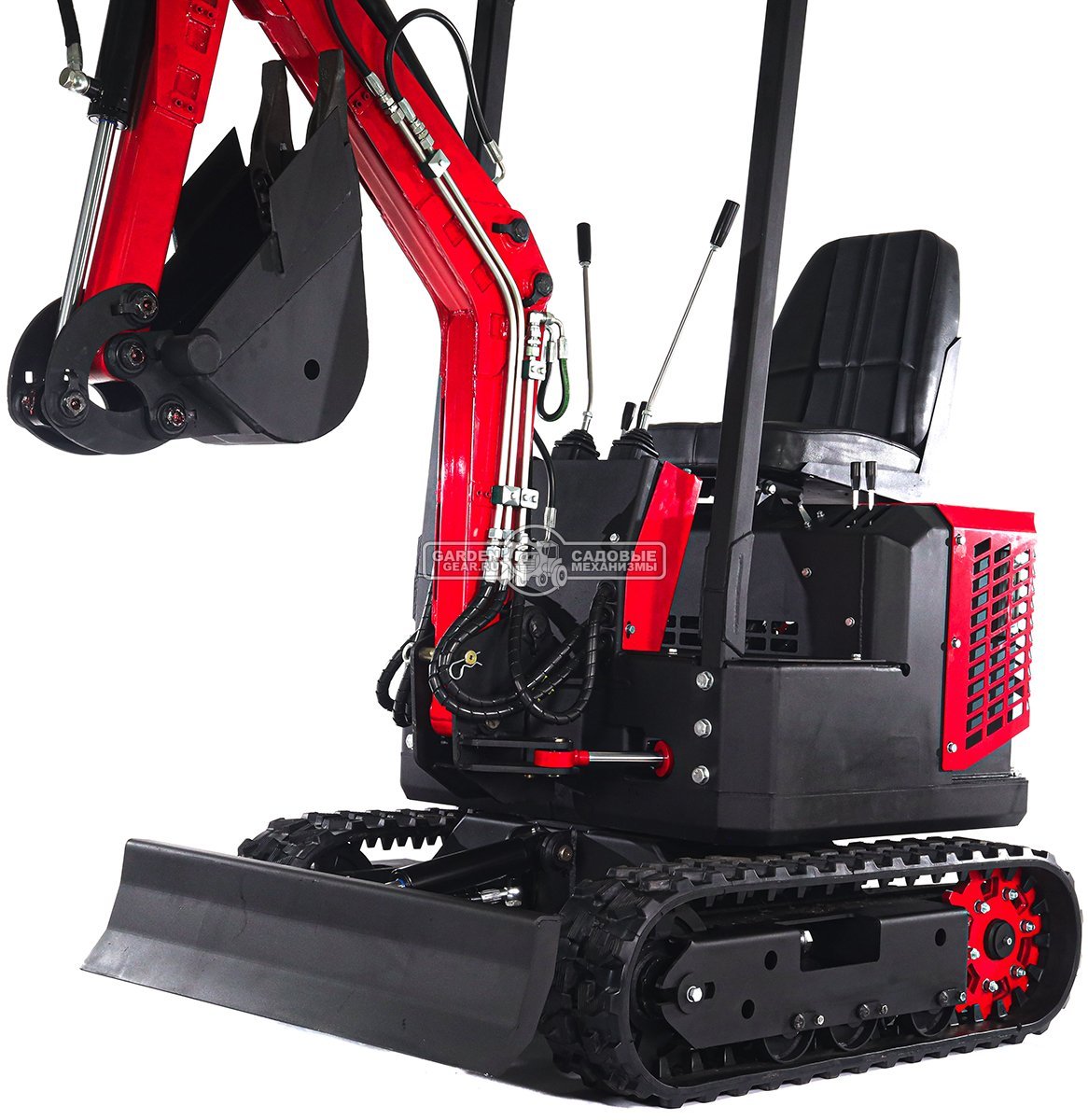 Гусеничный полноповоротный экскаватор RED LC-01 Lifan 15 л.с., глубина копания 1,6 м., 771 кг.