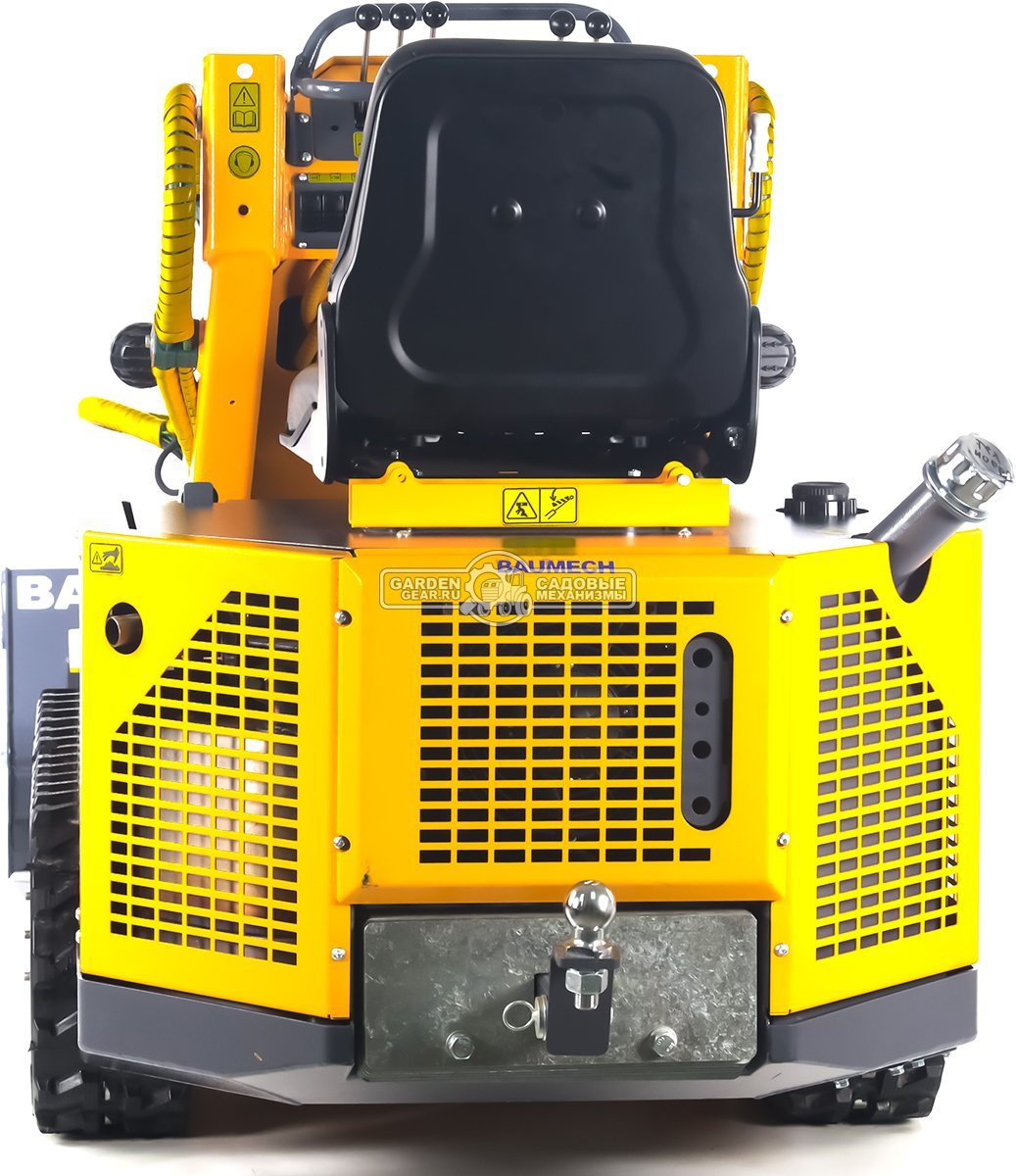 Универсальная машина мини-погрузчик Baumech ML-03 Pro + роторный снегоуборщик 110 см. с двигателем Zongshen GB750 V-Twin