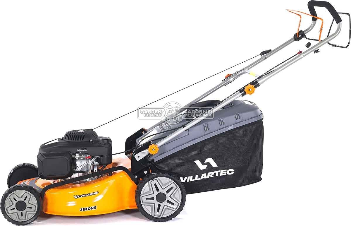 Газонокосилка бензиновая Villartec MB 3751T Country (PRC, 51 см, Loncin Ready Start, 166 см3, сталь, 3 в 1, 65 л, 33.3 кг)