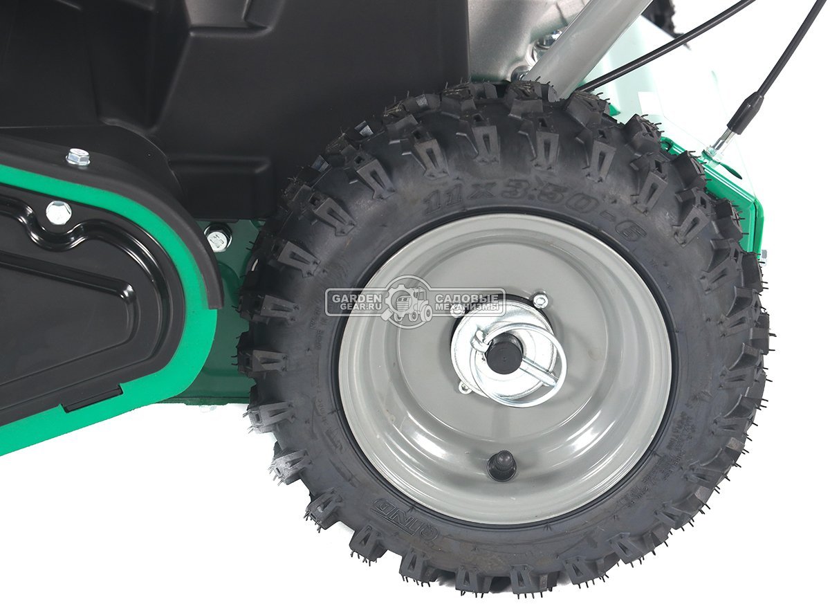 Снегоуборщик Caiman Go 24CT одноступенчатый (RUS, 60 см, Caiman Green Engine, 212 см3, резиновый ленточный шнек, 1 скорость, фара, 56 кг.)