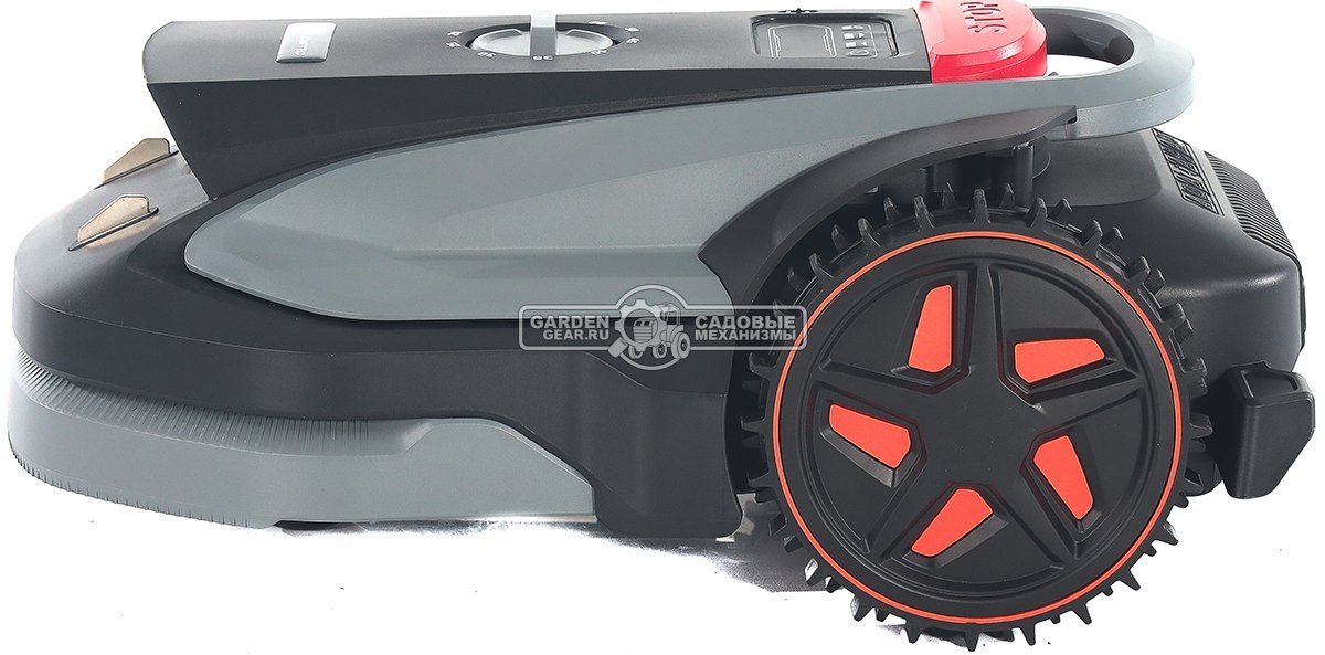 Газонокосилка робот Villartec MI 800V (площадь газона до 800 м2, беспроводной, 18 см, WI-FI, BT, 3D камера с ИИ, 20В / 4.0 Ач)