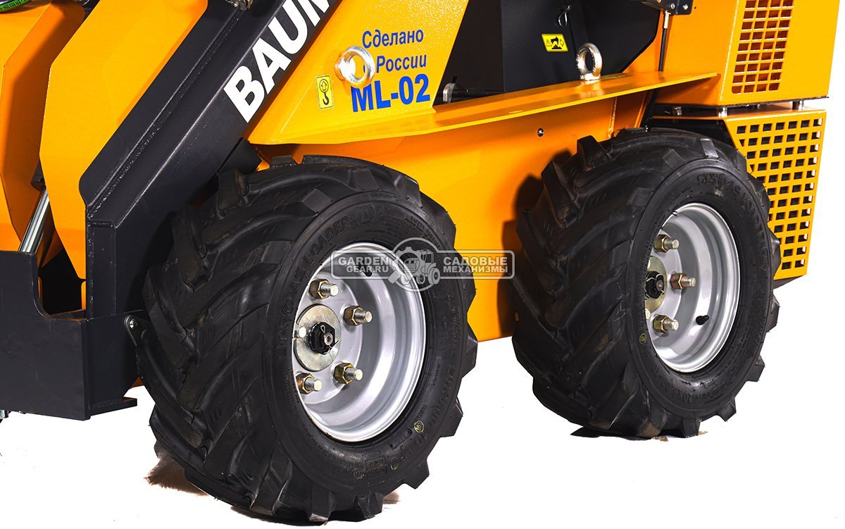 Универсальная машина мини-погрузчик Baumech ML-02 Pro с двигателем Zongshen GB750 EFI V-Twin инжектор